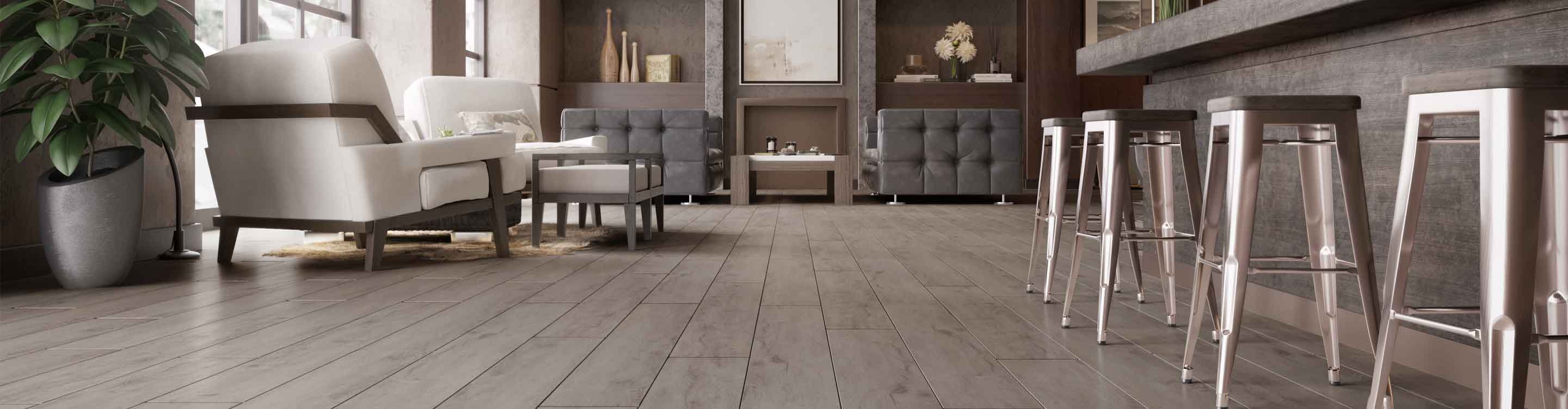 commercial flooring in Pennsylvania hotel lobby